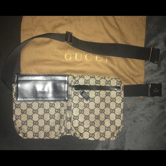 gucci fanny pack monogram